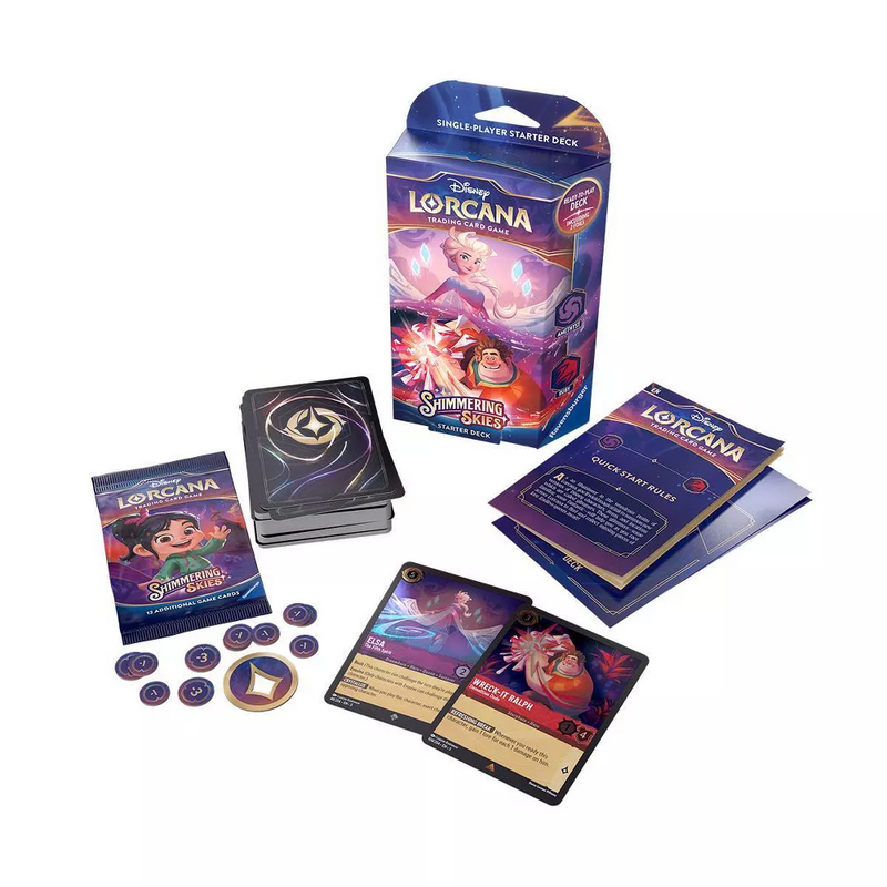 Disney Lorcana TCG: Simmering Skies - Starter Decks (Amethyst/Ruby)