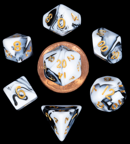 FanRoll MINI 41038 RPG Polyhedral Dice Set