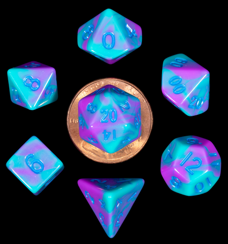 FanRoll MINI 4172 RPG Polyhedral Dice Set