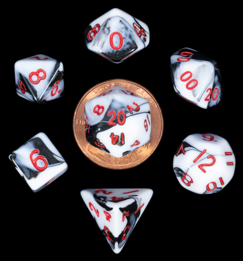 FanRoll MINI 41031 RPG Polyhedral Dice Set