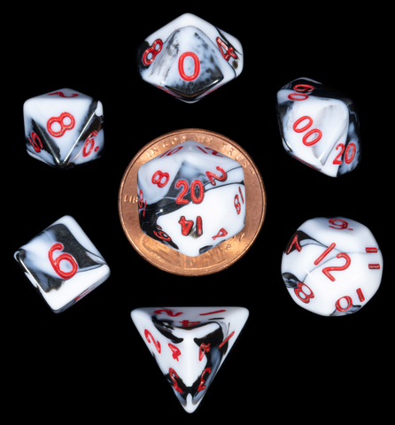 FanRoll MINI 41031 RPG Polyhedral Dice Set
