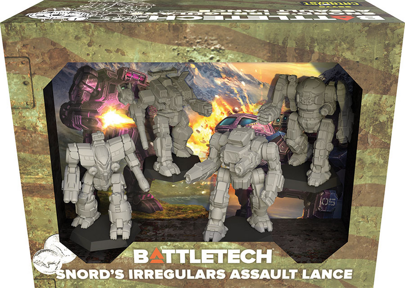 BattleTech: Miniature Force Pack - Snord's Irregulars Assault Lance