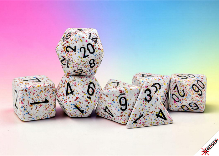 Chessex 25321 Speckled Polyhedral 7-die Set Birthday [7ct]