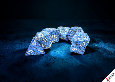 Chessex 25376 Speckled Polyhedral 7-die Set Ocean Stone [7ct]