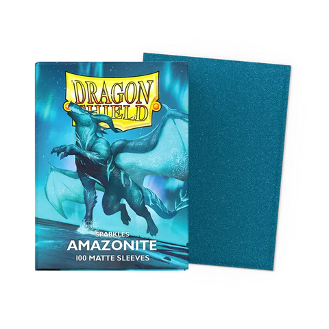 Dragon Shield Matte Sleeve - Amazonite 100ct