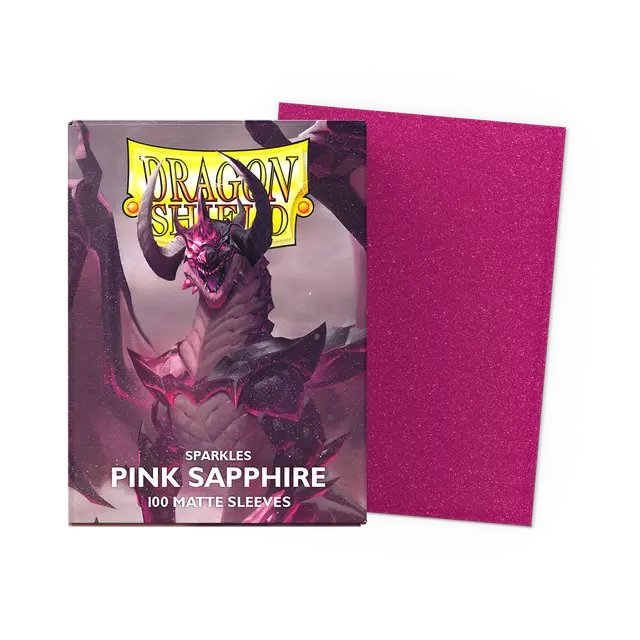Dragon Shield Matte Sleeve - Pink Sapphire 100ct