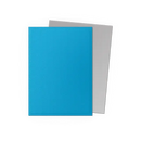 Dragon Shield Matte Dual Sleeves - Sky Blue & Silver [100ct Standard Size]