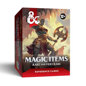 Dungeons & Dragons Reference Cards - Magic Items: Rare and Very Rare