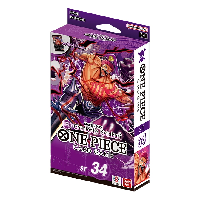 One Piece TCG: Stater Deck | Purple Charlotte Katakuri (ST-34) **Local Pick-Up Only**