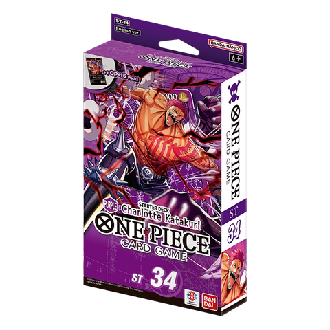 One Piece TCG: Stater Deck | Purple Charlotte Katakuri (ST-34) **Local Pick-Up Only**