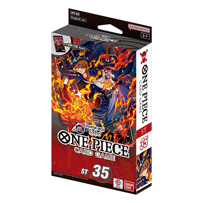 One Piece TCG: Stater Deck | Red/Black Sabo (ST-35) **Local Pick-Up Only**