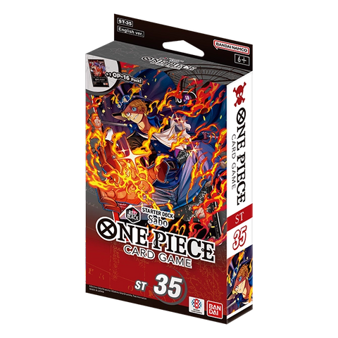 One Piece TCG: Stater Deck | Red/Black Sabo (ST-35) **Local Pick-Up Only**