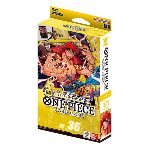 One Piece TCG: Stater Deck | Yellow Eustass "Captain" Kid (ST-36) **Local Pick-Up Only**