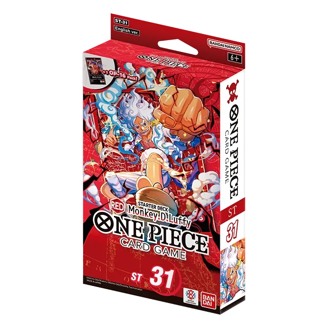 One Piece TCG: Stater Deck | Red Monkey D. Luffy (ST-31) **Local Pick-Up Only**