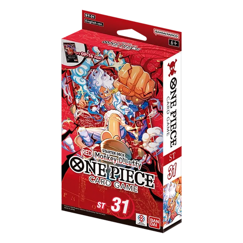 One Piece TCG: Stater Deck | Red Monkey D. Luffy (ST-31) **Local Pick-Up Only**
