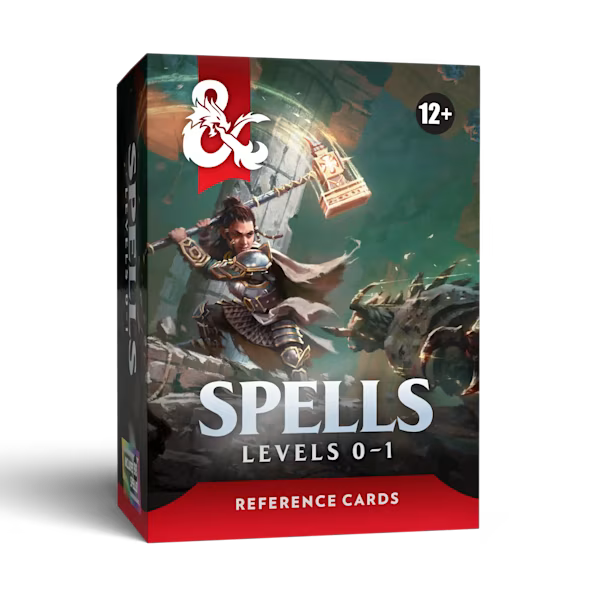 Dungeons & Dragons Reference Cards - Spells: Levels 0–1