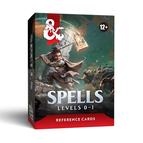 Dungeons & Dragons Reference Cards - Spells: Levels 0–1