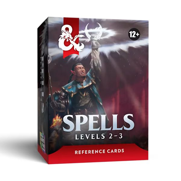 Dungeons & Dragons Reference Cards - Spells: Levels 2–3
