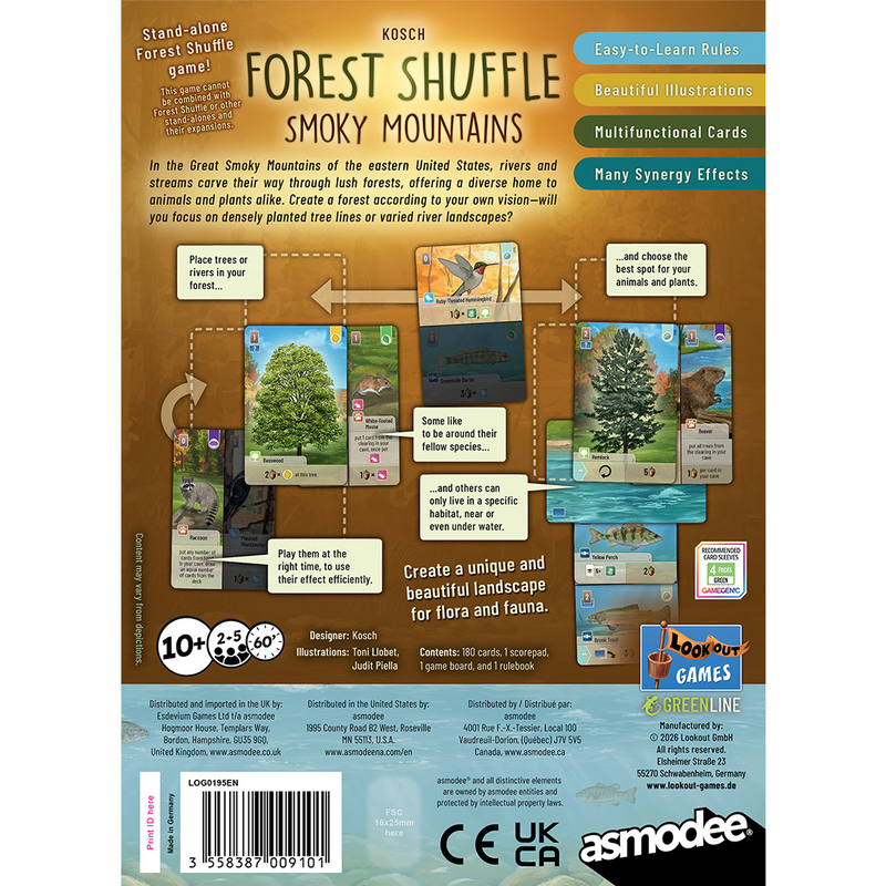 Forest Shuffle: Smokey Mountain [Standalone/Base]