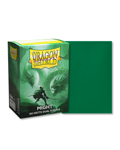 Dragon Shield: Matte Dual Standard Size Card Sleeves - Might [100ct]