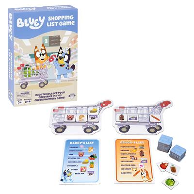 Bluey - Shopping List Game