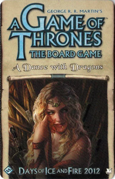 A Game of Thrones the Board Game A Dance With Dragons [Board Game Expansion]