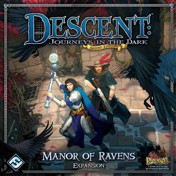 Descent - Manor of Ravens  [Board Game] (OOP)