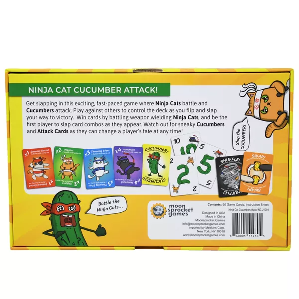Ninja Cat Cucumber - Attack! The Card Game