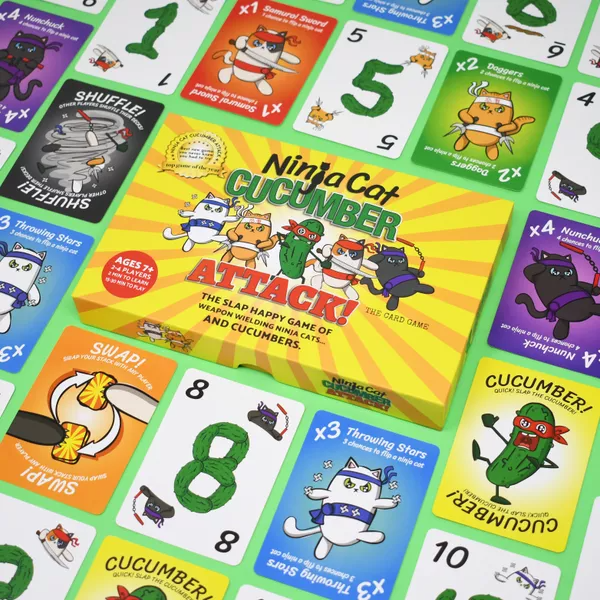 Ninja Cat Cucumber - Attack! The Card Game