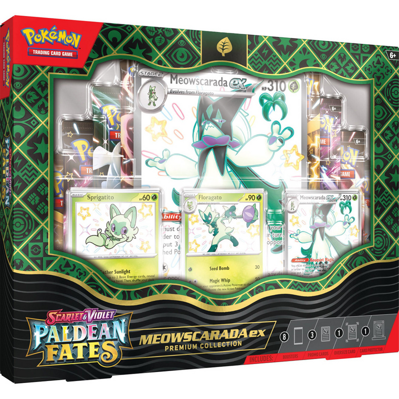 Pokémon TCG | Scarlet & Violet: Paldean Fates - Premium Collection Meowscarada ex