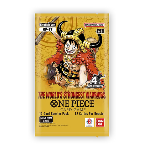 One Piece TCG: The World's Strongest Warriors Booster Pack [OP-17] (PRESALE 08/28)
