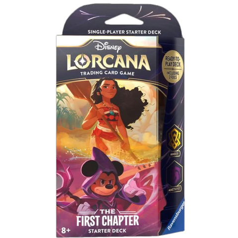 Disney Lorcana TCG: The First Chapter - Starter Deck (Amber & Amyethyst) *Local Pick-Up Only*