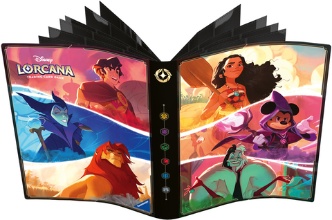 Disney Lorcana TCG: Branded Nicholas Kole Portfolio Binder