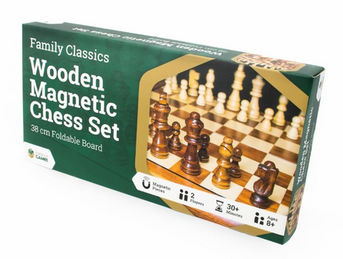 LPG Classics: Wooden Magnetic Chess Set (38cm scale) [Board Game]