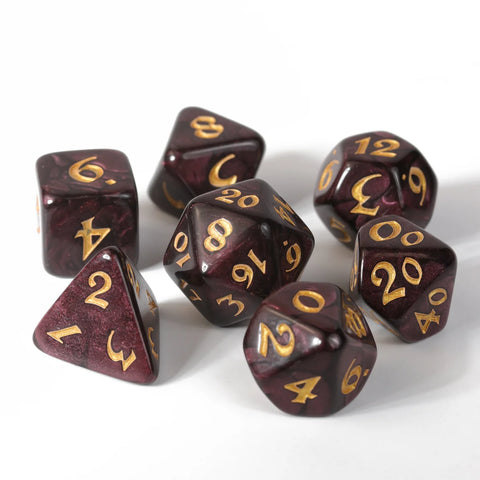 Die Hard Dice RPG Polyhedral Dice Set - Re-Venge [7ct]