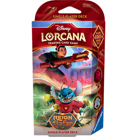Disney Lorcana TCG: Reign of Jafar - Starter Deck [Mulan/Stitch]