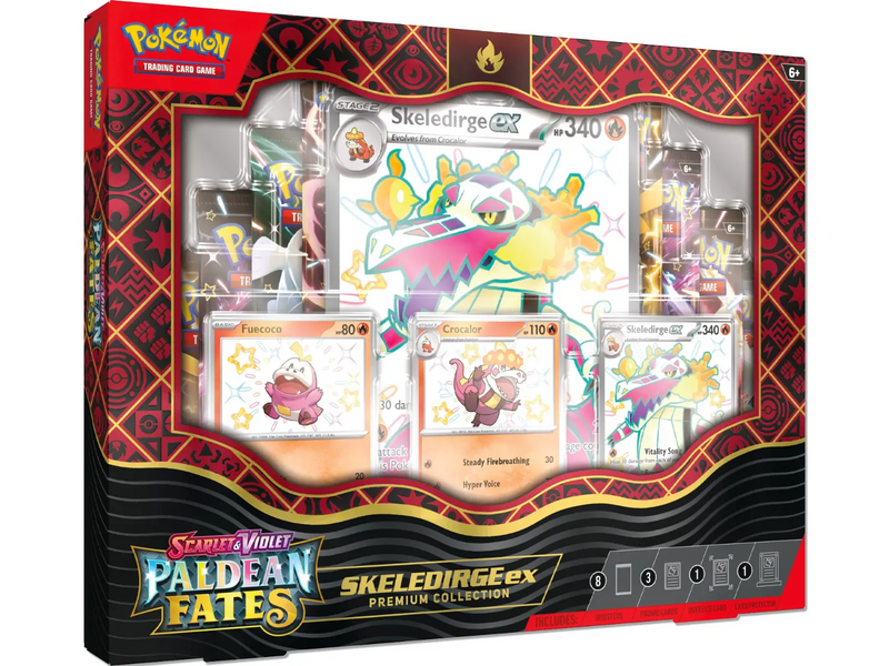 Pokémon TCG | Scarlet & Violet: Paldean Fates - Premium Collection Skeledirge ex