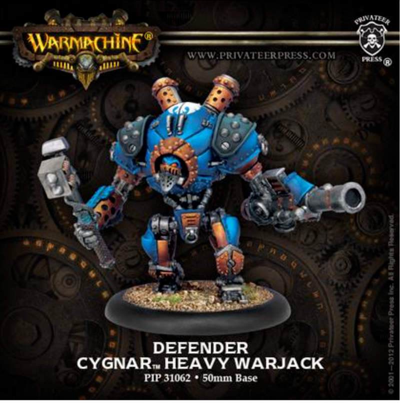 Warmachine | Cygnar Cyclone / Defender / Ironclad