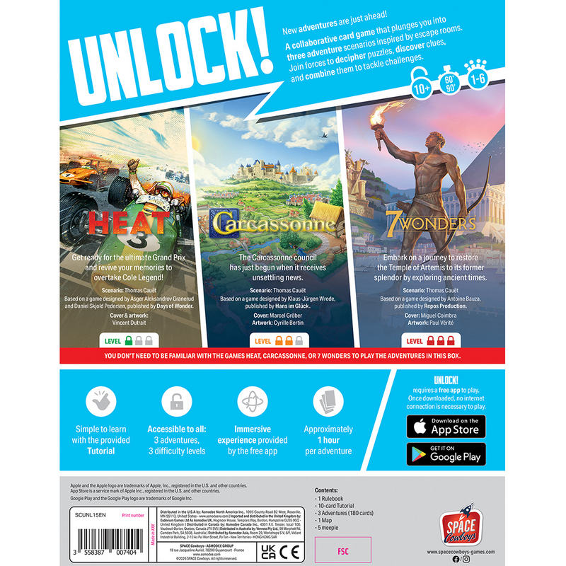 UNLOCK! New Game Adventures [Base Game]