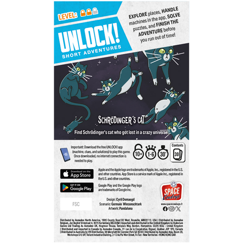 UNLOCK! Short Adventures: Schrodinger's Cat