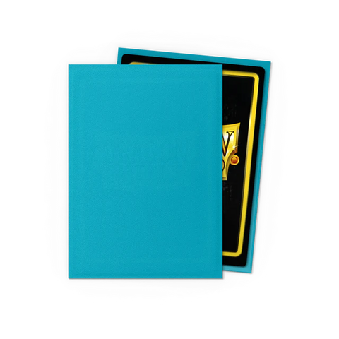 Dragon Shield Matte Sleeve - Turquoise 100ct