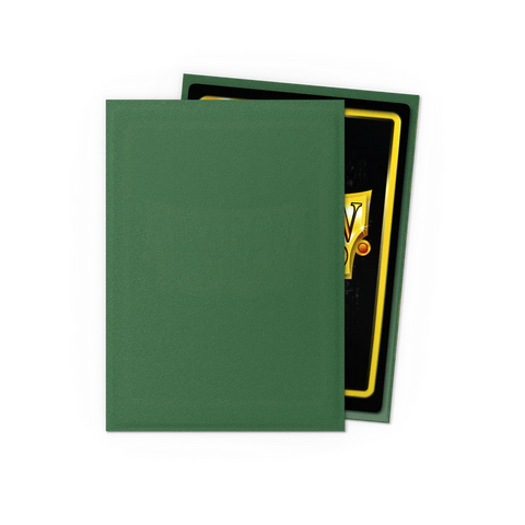 Dragon Shield Matte Sleeve - Forest Green 100ct