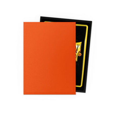 Dragon Shield Matte Dual Sleeves - Ember [100ct Standard Size]