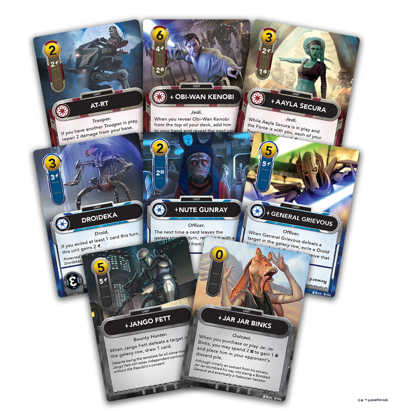 Star Wars: The Deckbuilding Game - Clone Wars [Board Game]