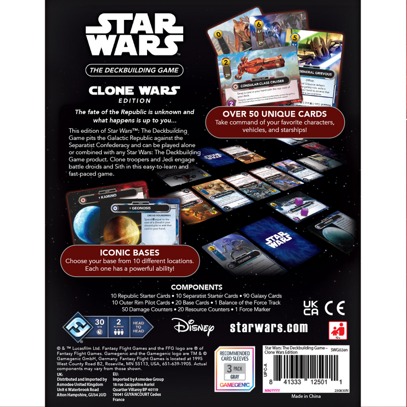 Star Wars: The Deckbuilding Game - Clone Wars [Board Game]