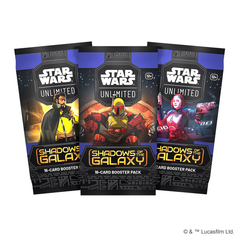 Star Wars: Unlimited - Shadow of the Galaxy - Booster Pack | 15 Cards