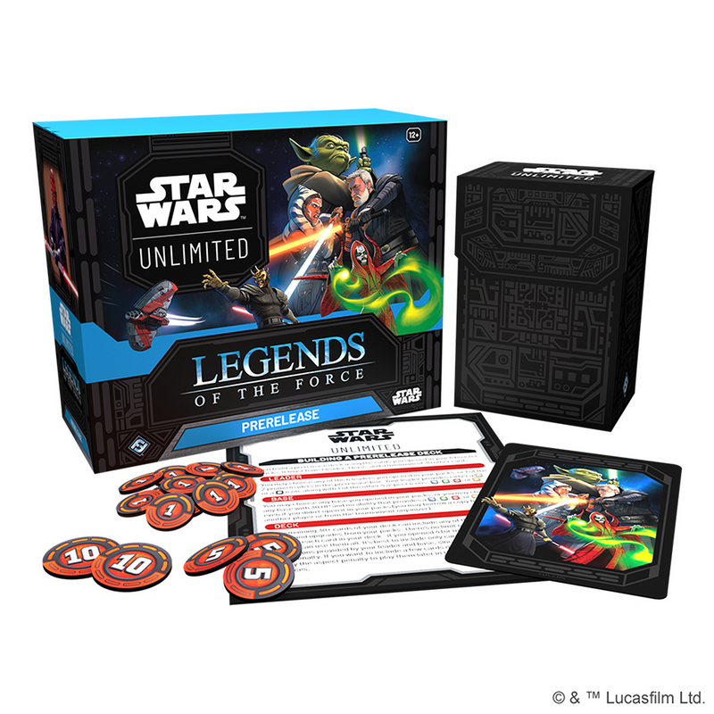 Star Wars: Unlimited - Legends of the Force - Prerelease Box **Local Pick-Up Only**