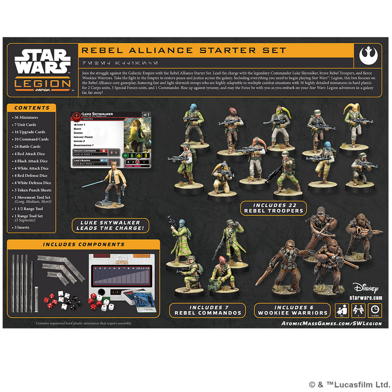 Star Wars: Legion – Rebel Alliance Starter Set (PREORDER 09/19/25)