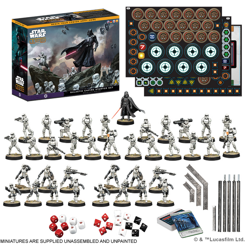 Star Wars: Legion – Galactic Empire Starter Set (PREORDER 09/19/25)