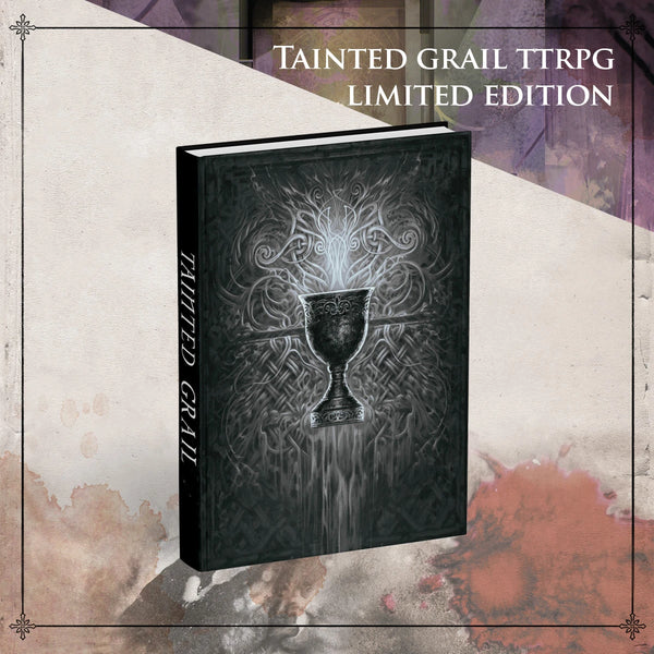 Tainted Grail RPG - Song of a Dying World Core Rulebook Limited Edition [Hardcover]